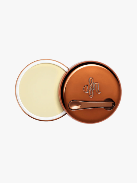 Danessa Myricks Beauty Yummy Skin Blurring Balm Powder in Universal in branded component on a light gray background