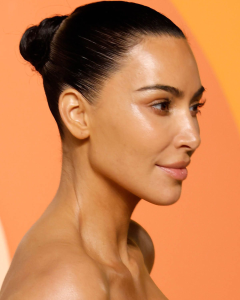 kim kardashian fresh skin nomakeup makeup